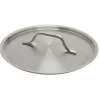 Inoxibar deksel ø 24 cm rvs mat