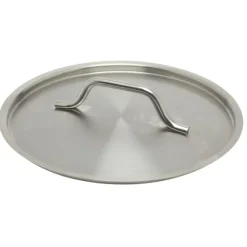 Inoxibar deksel ø 24 cm rvs mat