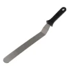 Inoxibar geknikt glaceermes 25 cm rvs zwart