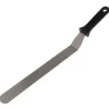 Inoxibar geknikt glaceermes 30 cm rvs zwart