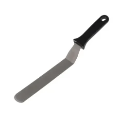 Inoxibar geknikt glaceermes 20 cm rvs zwart