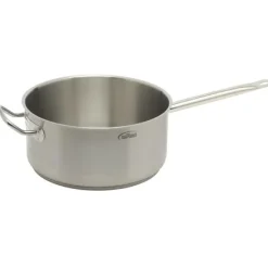 Inoxibar industriële diepe sauteerpan 28 cm rvs mat