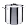 Inoxibar industriële soeppan 10 liter ø 24 cm rvs mat
