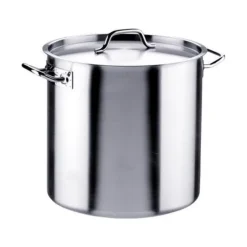 Inoxibar industriële soeppan 10 liter ø 24 cm rvs mat