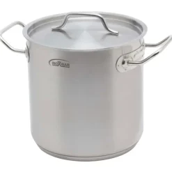 Inoxibar industriële soeppan 16 liter ø 28 cm rvs mat