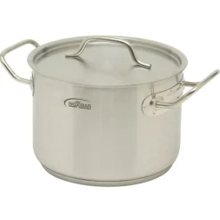 Inoxibar kookpan ø 20 cm rvs mat