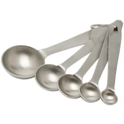 Inoxibar maatlepelset rvs 5-delig