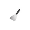 Inoxibar plancha spatel 25 cm rvs zwart