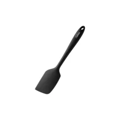 Inoxibar spatel 21,5 x 4 cm silicone zwart
