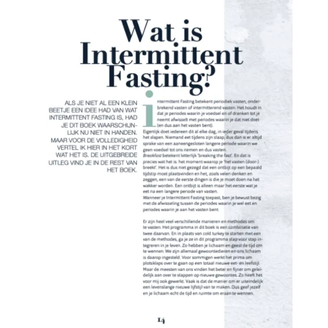 Intermittent fasting : in vier weken fitter