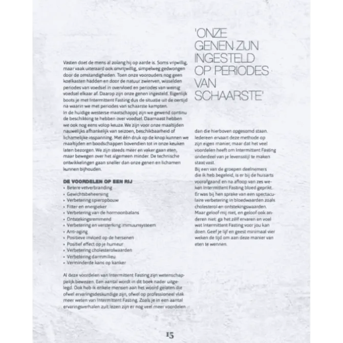 Intermittent fasting : in vier weken fitter