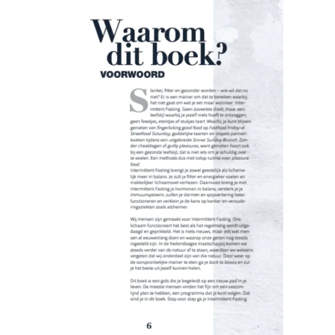 Intermittent fasting : in vier weken fitter
