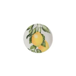 1821 Italiaans servies sideplate ø 22 cm aardewerk Lemons