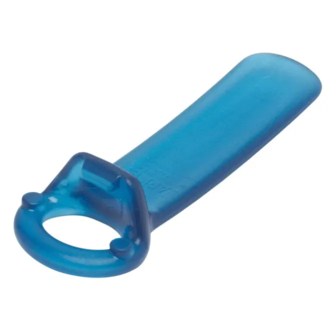 Jarkey pottenopener 14 cm kunststof blauw