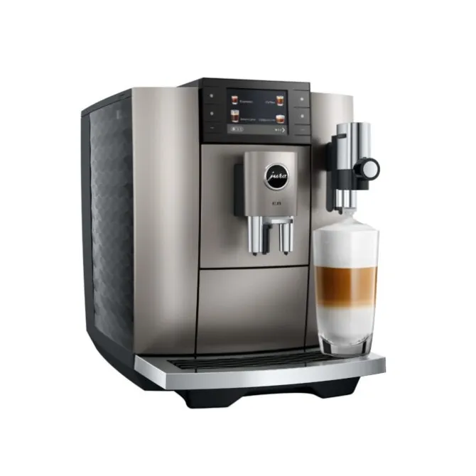 JURA E8 Midnight Silver (ED)