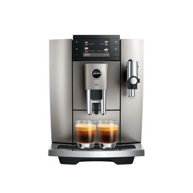JURA E8 Midnight Silver (ED)