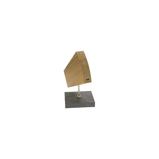 Kai draaibaar magnetisch messenblok 31 cm eikenhout