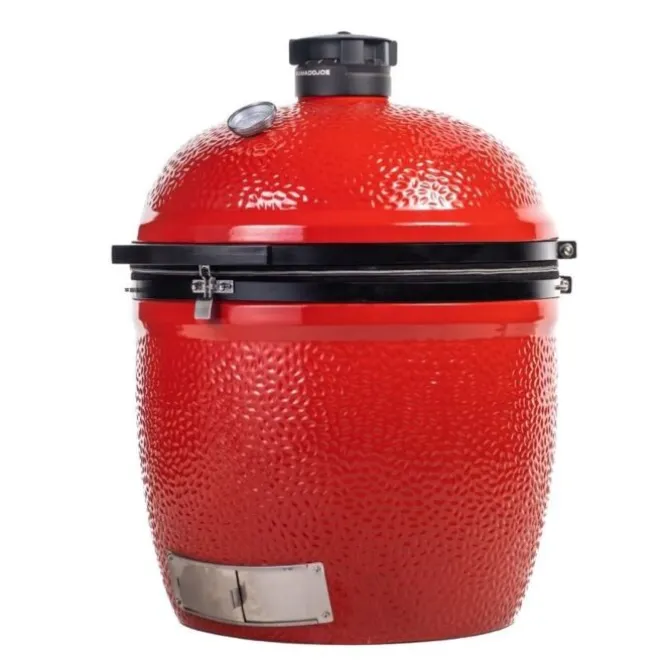 Kamado Joe Big Joe III Stand-Alone barbecue keramiek rood