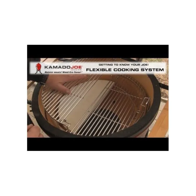 Kamado Joe halve maan Heat Deflector voor Classic Joe 2 stuks