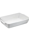Küchenprofi Burgund ovenschaal 40 x 24,5 cm porselein wit