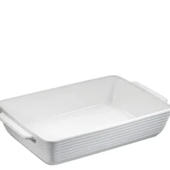 Küchenprofi Burgund ovenschaal 40 x 24,5 cm porselein wit