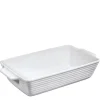 Küchenprofi Burgund ovenschaal 24 x 15 cm porselein wit