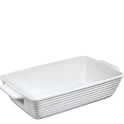 Küchenprofi Burgund ovenschaal 24 x 15 cm porselein wit