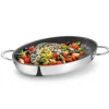 Küchenprofi Cook vispan 38 x 27 cm rvs met anti-aanbaklaag