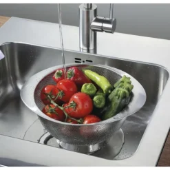 Küchenprofi Deluxe vergiet met voet ø 26 cm rvs
