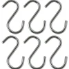 Küchenprofi s-haken 5 cm chroom 6 stuks
