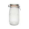 Kilner weckpot met beugel 1,5 liter glas transparant