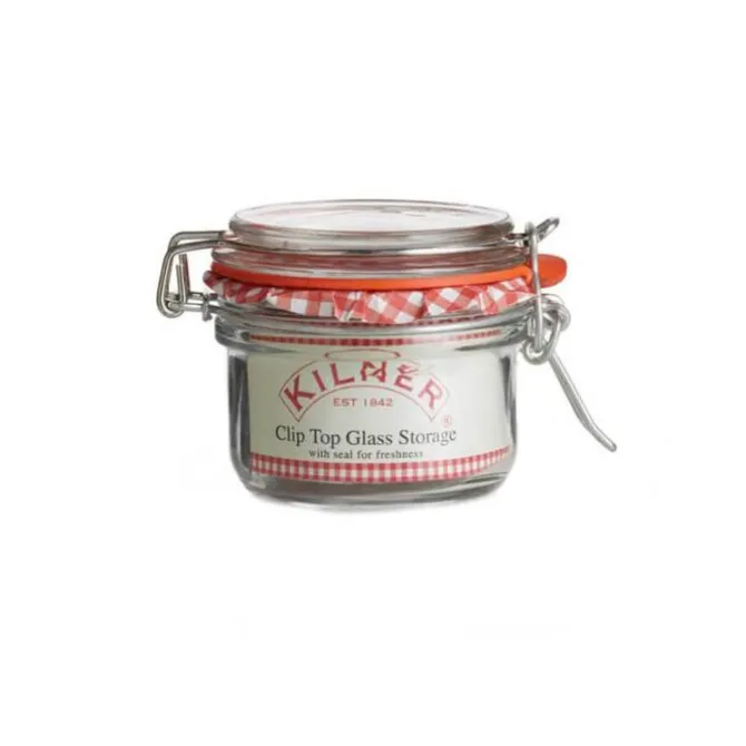Kilner weckpot met beugel 125 ml glas transparant