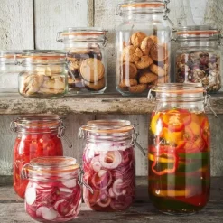Kilner weckpot met beugel 500 ml glas transparant
