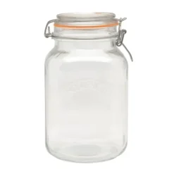 Kilner weckpot met beugel vierkant 2 liter glas