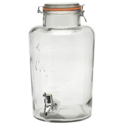 Kilner weckpot met tap 8 liter glas