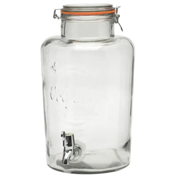 Kilner weckpot met tap 8 liter glas