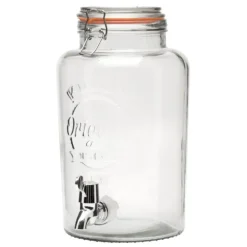 Kilner weckpot met tap 5 liter glas