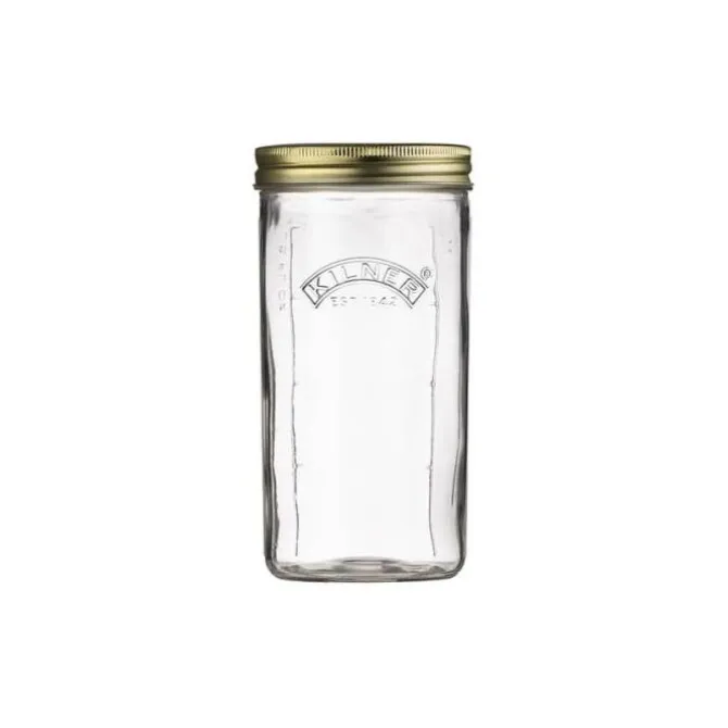 Kilner Wide Mouth Preserve Jar 1 liter glas