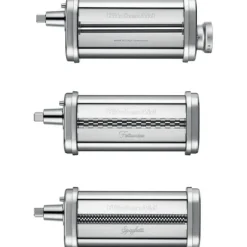 KitchenAid 5KSMPRA pastaroller en -snijderset 3 delig rvs