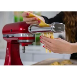 KitchenAid 5KSMPRA pastaroller en -snijderset 3 delig rvs