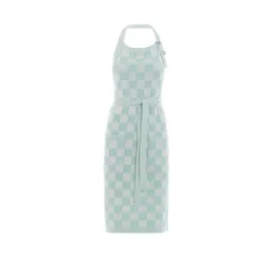 Knit Factory Block schort Mint Ecru