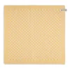 Knit Factory Cubes handdoek 50 x 50 cm Gold Ecru