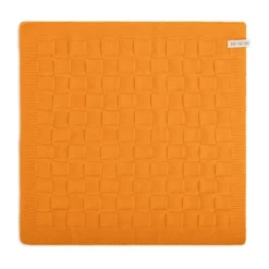 Knit Factory Uni handdoek 50 x 50 cm Orange