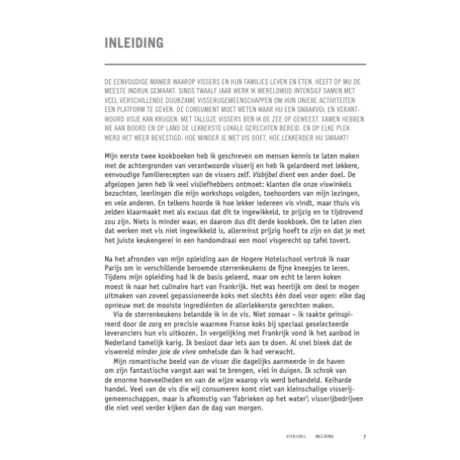 Kookbijbels - Visbijbel : werken met vis