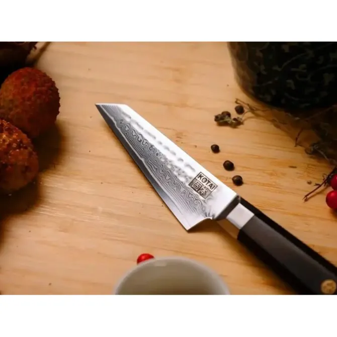 Kotai Bunka Damascus schilmes 9 cm met beschermhoes