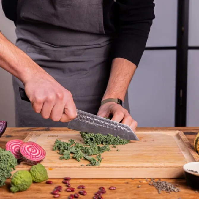 Kotai Bunka Santoku 17 cm met beschermhoes