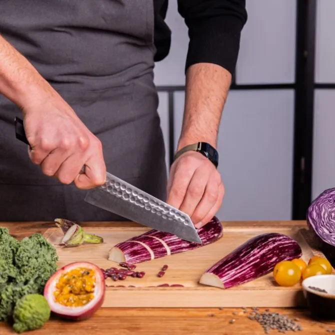 Kotai Bunka Santoku 17 cm met beschermhoes