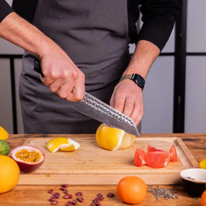 Kotai Bunka Santoku 17 cm met beschermhoes