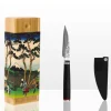 Kotai Pakka Damascus schilmes 9 cm met beschermhoes