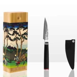 Kotai Pakka Damascus schilmes 9 cm met beschermhoes